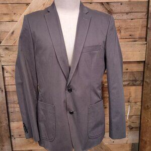 Size 42R WALLIN & BROS Brown Cotton Unstructured Casual Blazer Jacket
